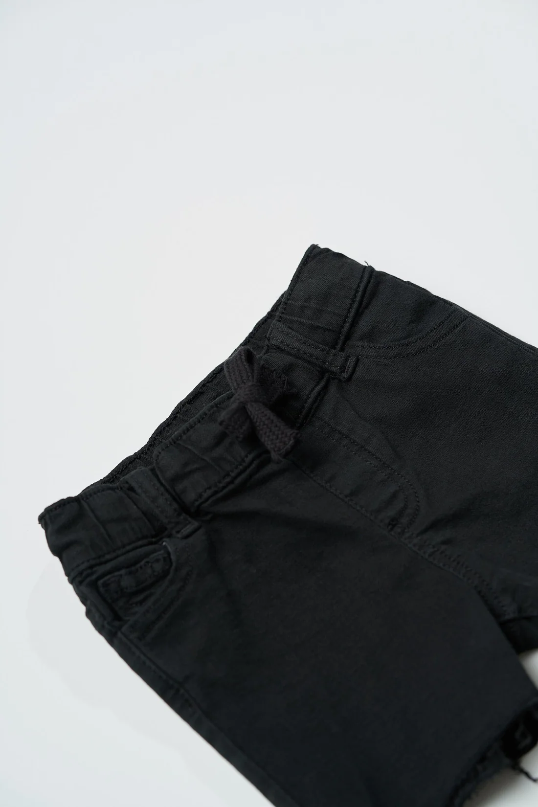 Denim Short - Black Wash