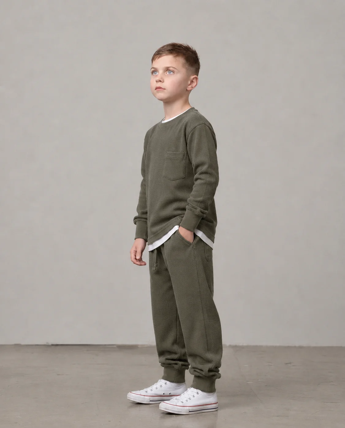 Waffle Jogger - Green