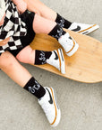 Socks - Black Flame