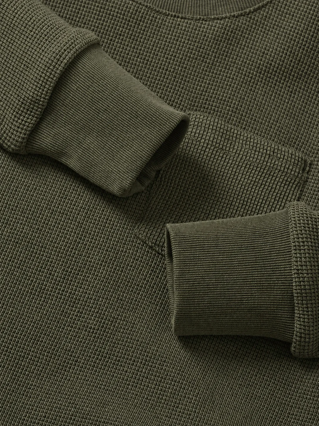 Waffle Top - Green