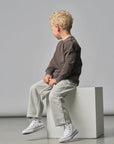 Long Sleeve Mineral Wash - Brown