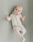 Desert Sage Muslin Crib Sheet
