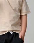 Mineral Wash Tee - Cream