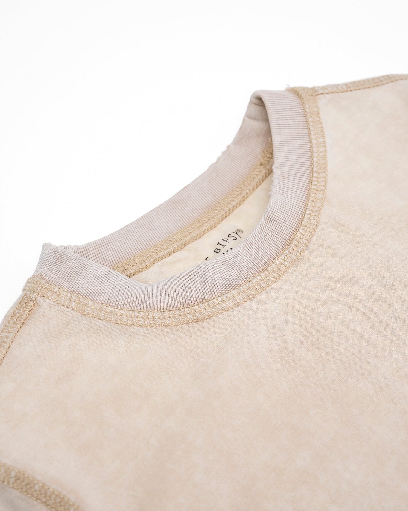 Mineral Wash Tee - Cream