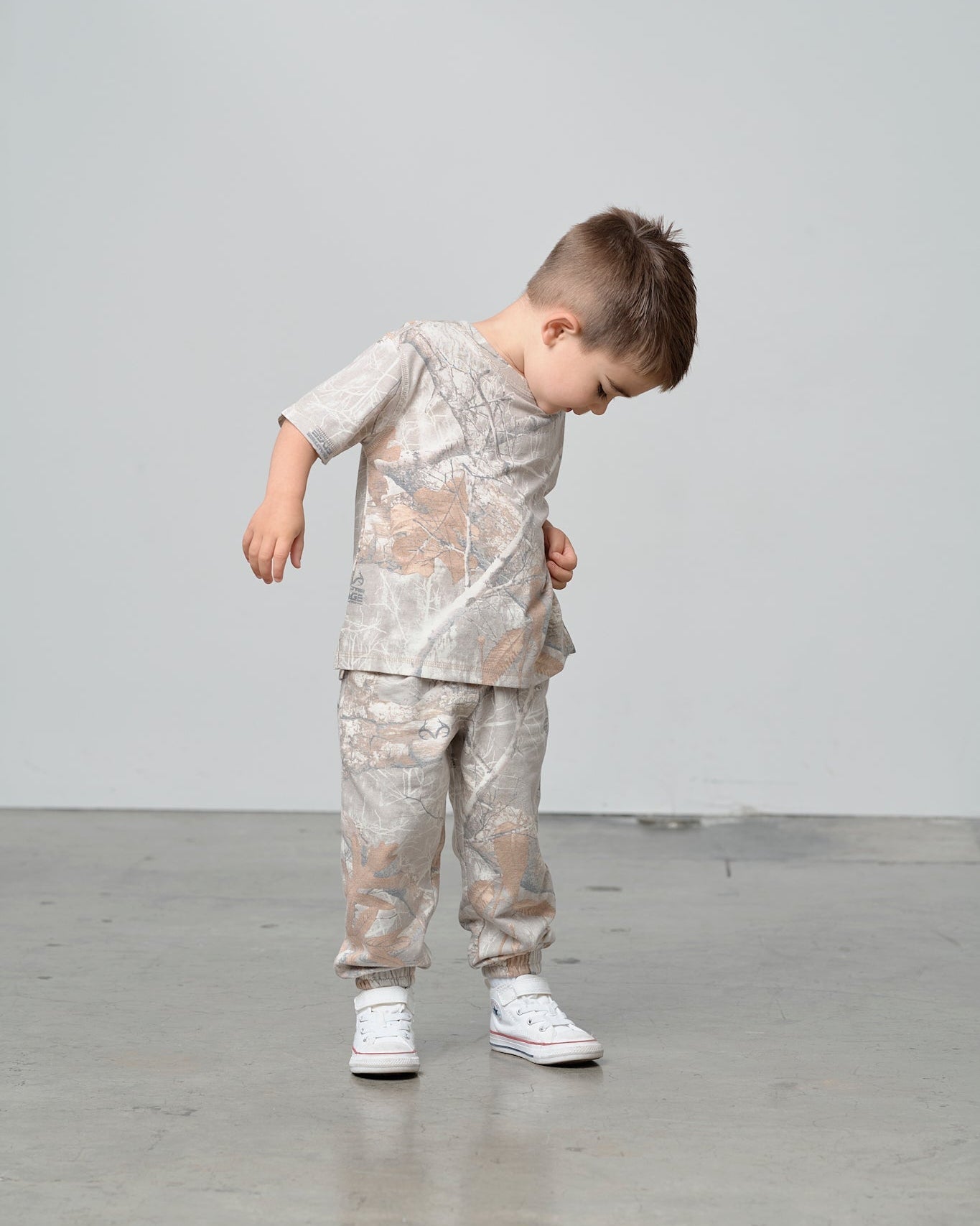 Boxy Tee - Edge Colors Driftwood