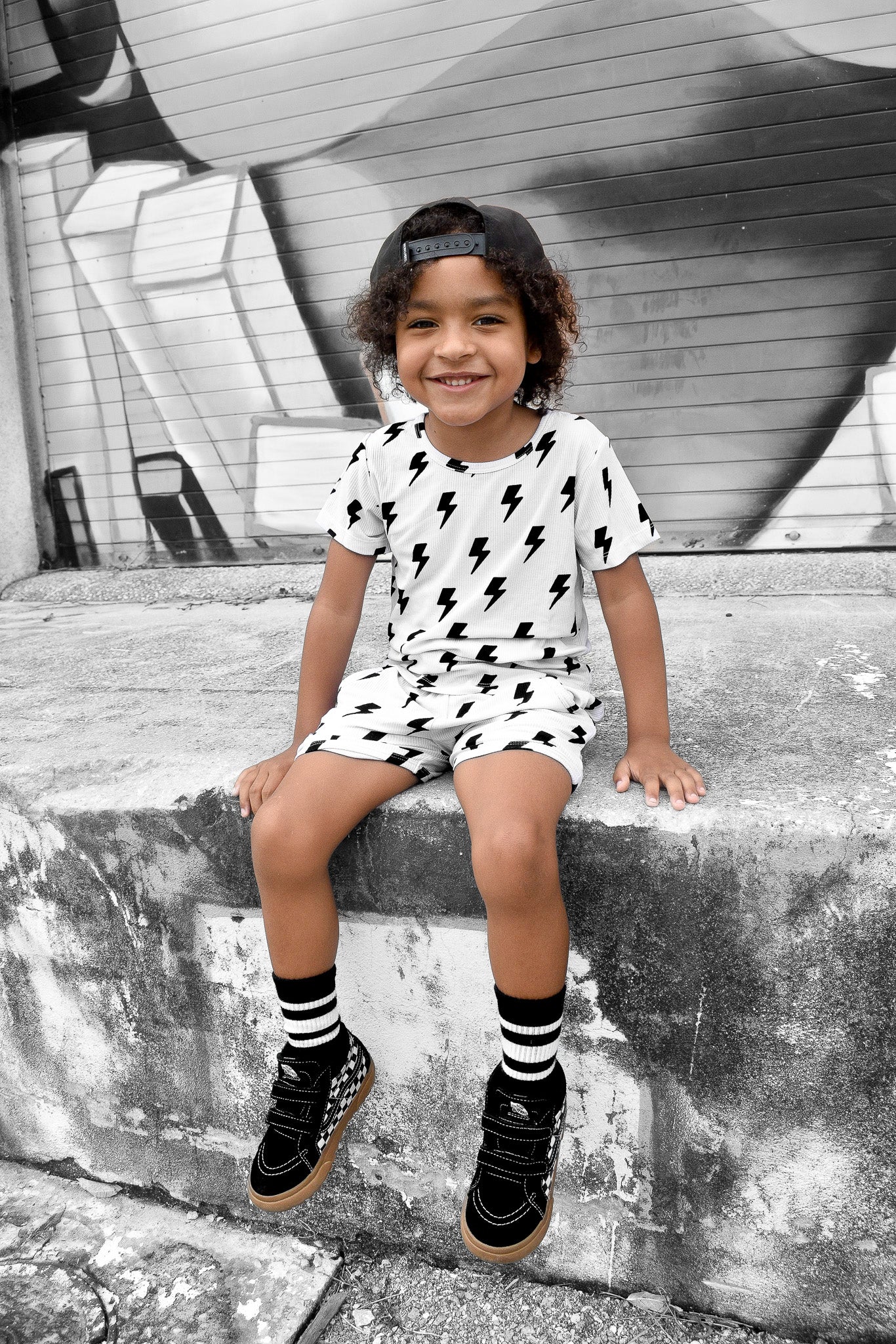 Biker Two Piece Set in Bowie