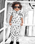 Pit Crew Romper in Bowie