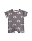 French Terry Romper | Dirt Bike