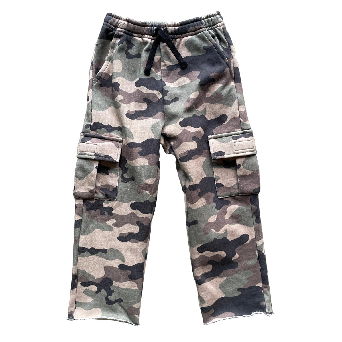 Raw Cut Camo Sweatpants