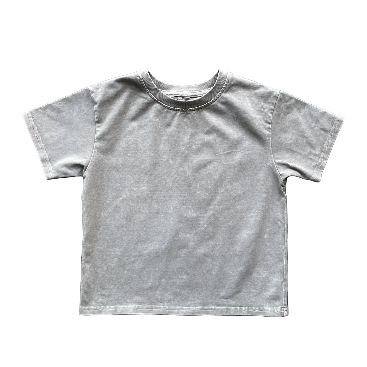 Tan Classic Stone-Wash Tee