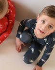 Bamboo Two Piece Pajamas | Police Cruiser