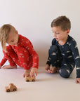 Bamboo Two Piece Pajamas | Police Cruiser