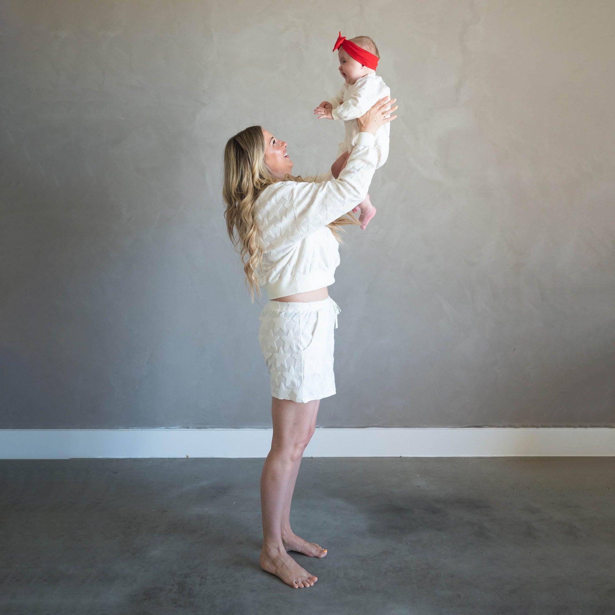 Star Spangled Terry | Women&#39;s Pullover &amp; Short Set