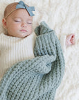 WAFFLE KNIT MINI BLANKETS