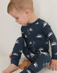 Bamboo Zip Pajamas | Police Cruiser