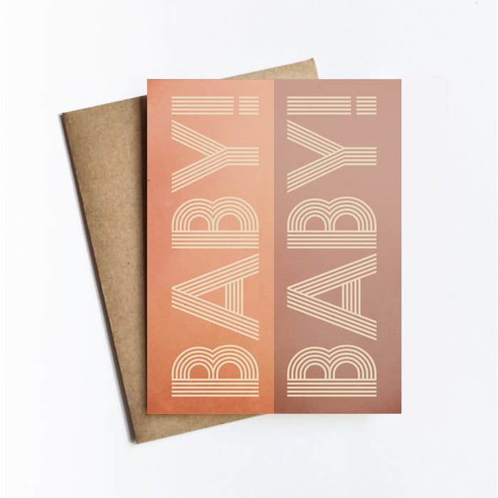 Live Love Studio Card - Baby! Baby!