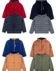 Boys’ Reversible Jacket with Sherpa Lining 