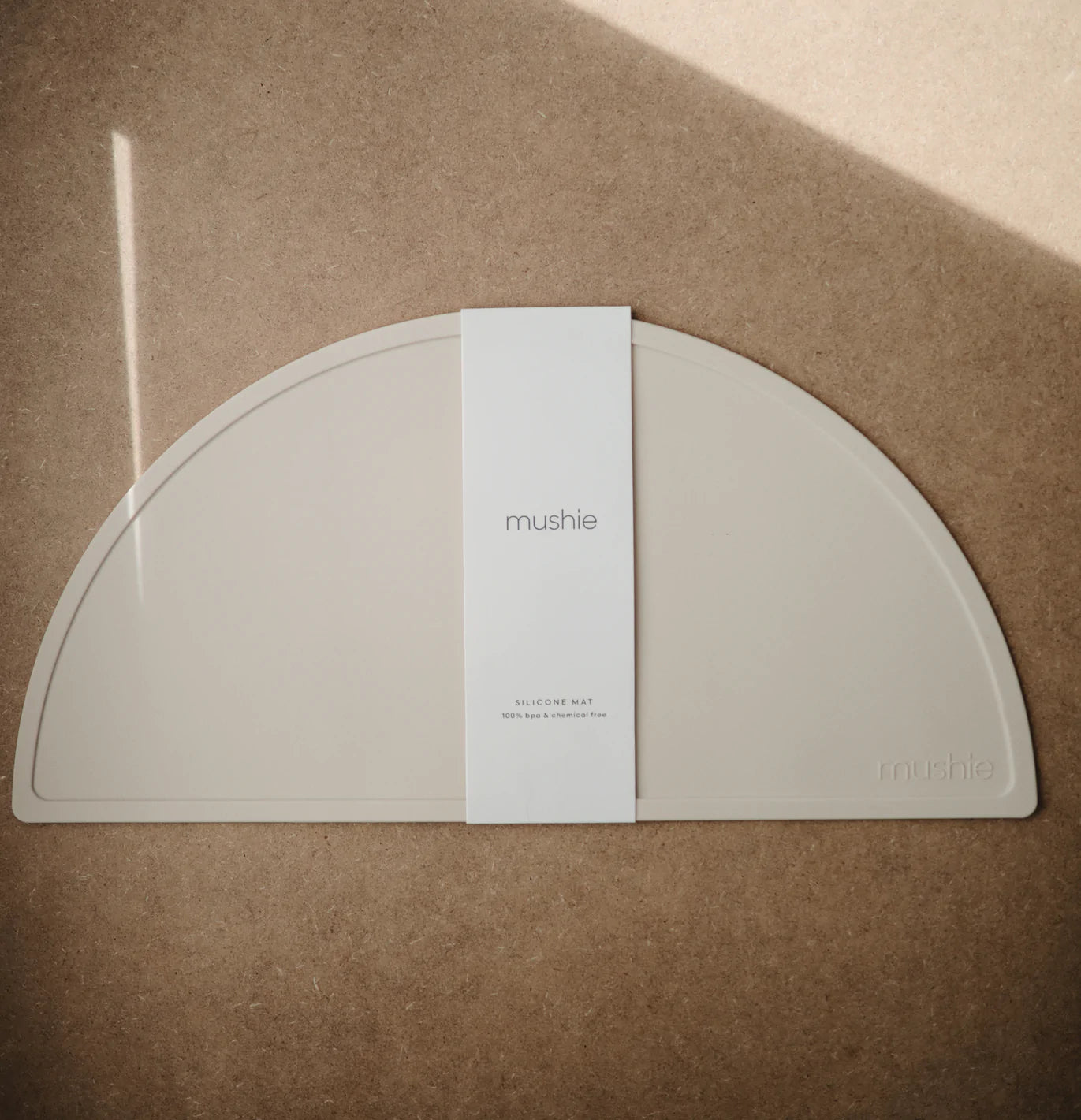 Mushie Silicone Place Mat - Shifting Sand