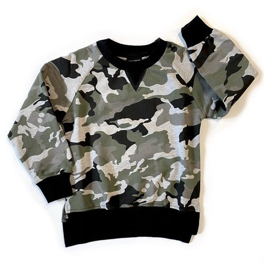 Little Bipsy Pullover - Camo