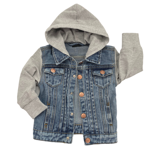 Denim Jacket - Grey