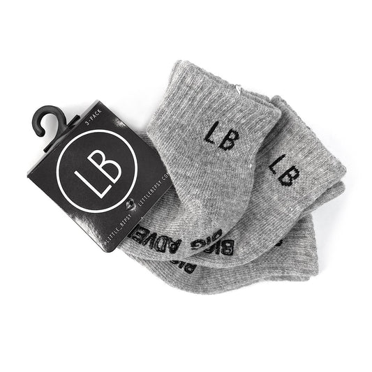 Little Bipsy Socks -  Grey