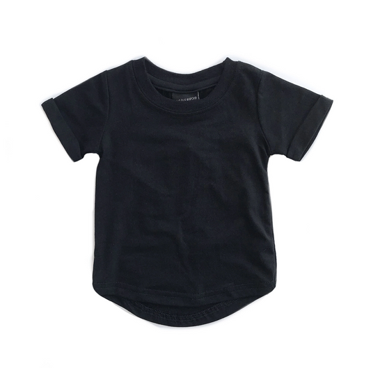 Little Bipsy Short Sleeve Basic Tee - Black