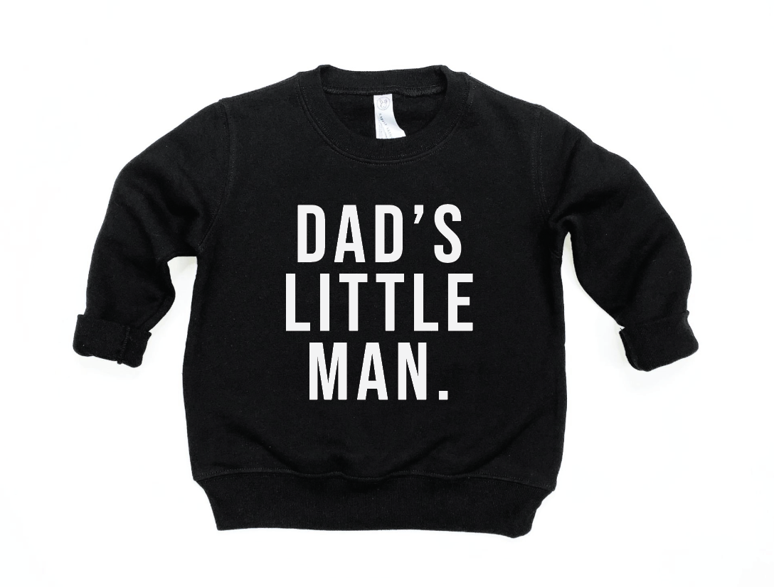 Dad's Little Man Pullover