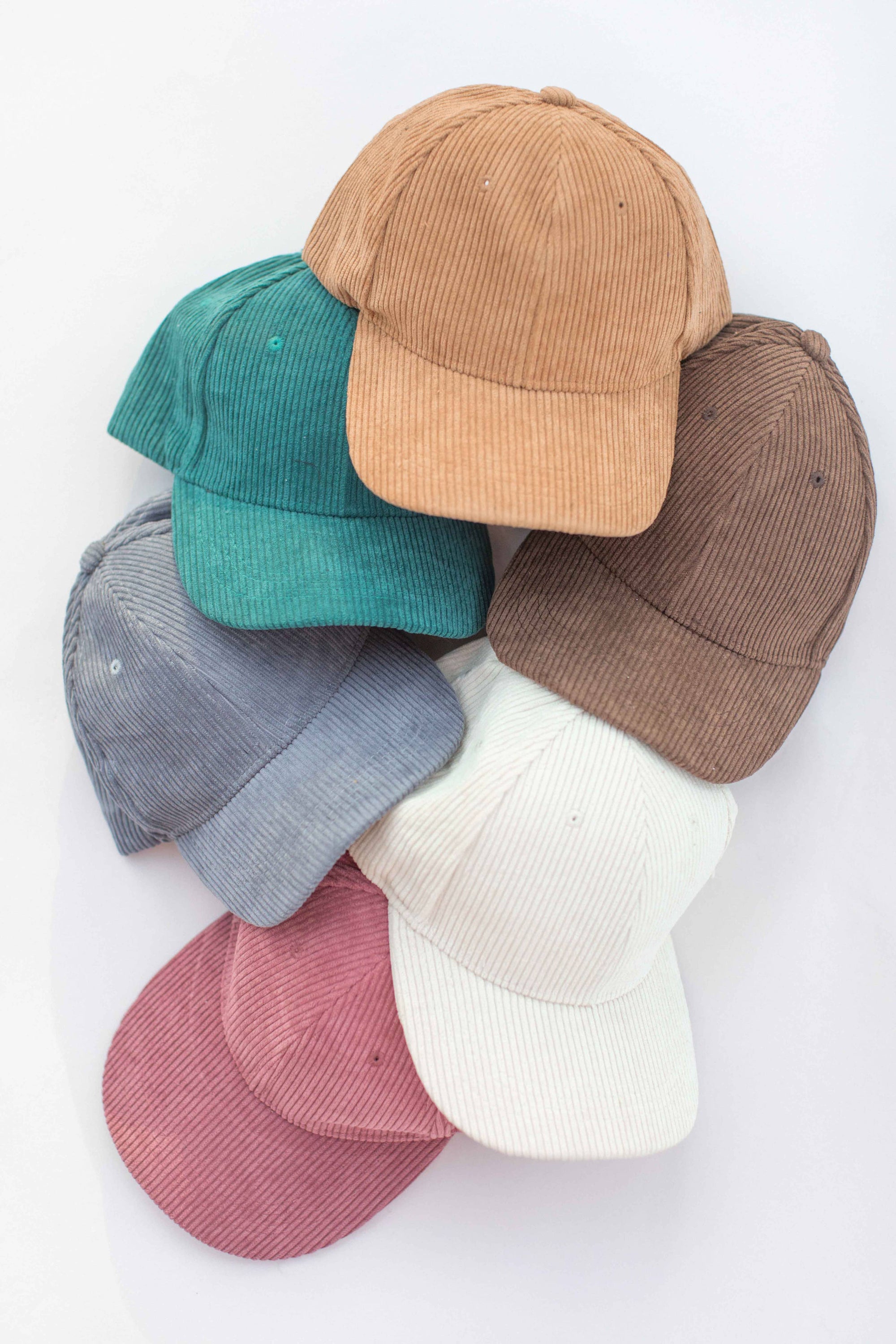 Corduroy Cap- Camel