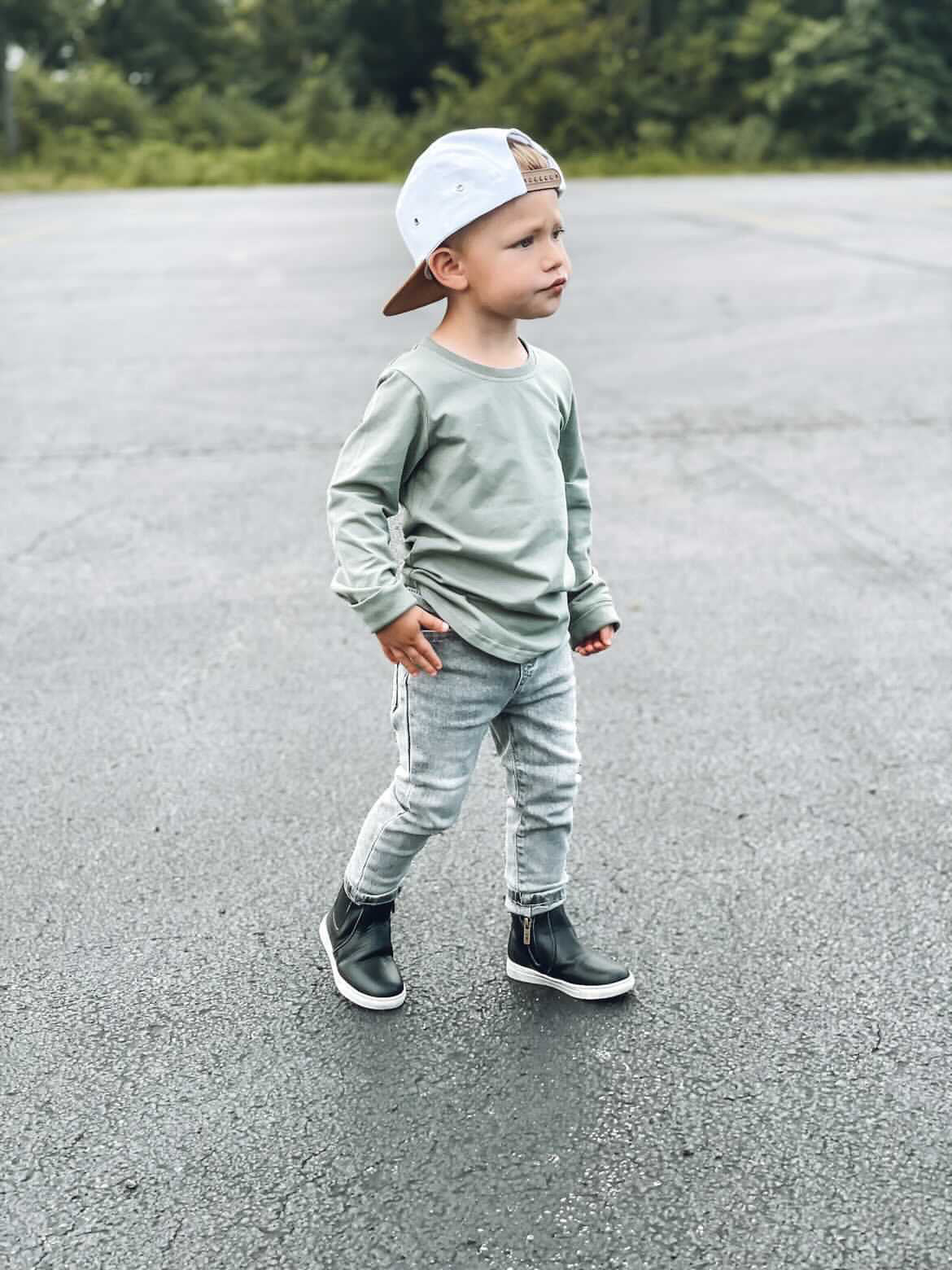 【WONDER WONDER】Watone Back Cut Washing Gray Wide Denim PT 001_Gray_10e61486-ccd4-404c-