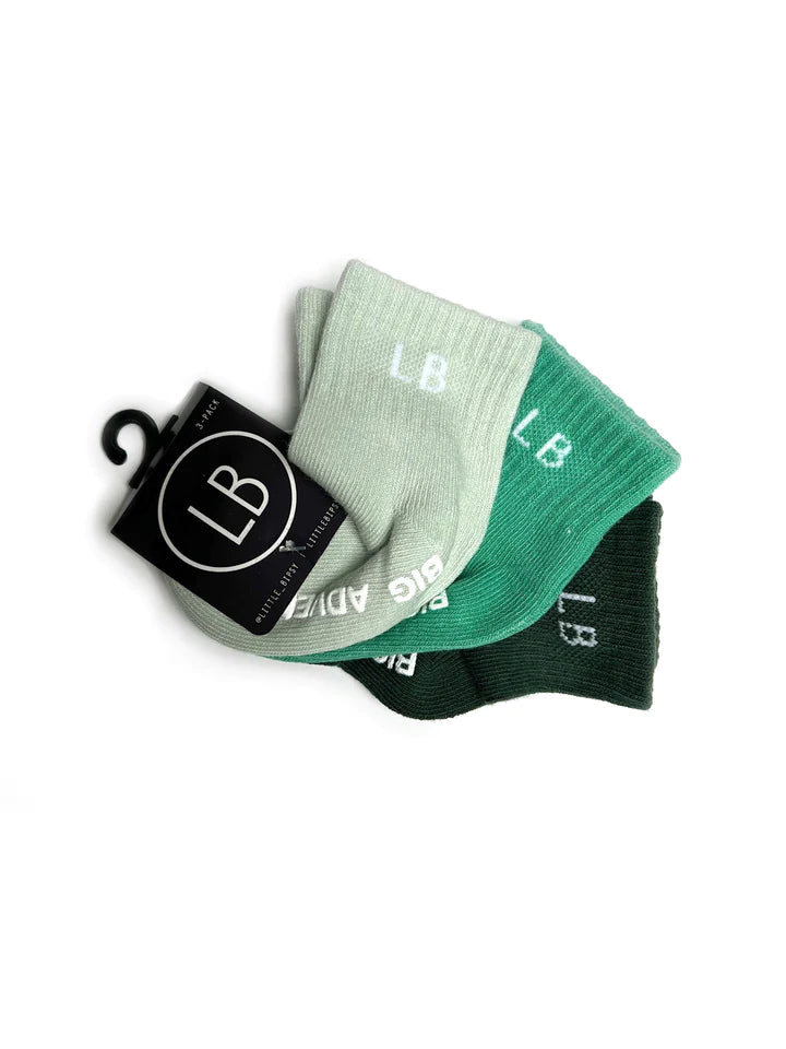 Little Bipsy Sock Pack - Kiwi
