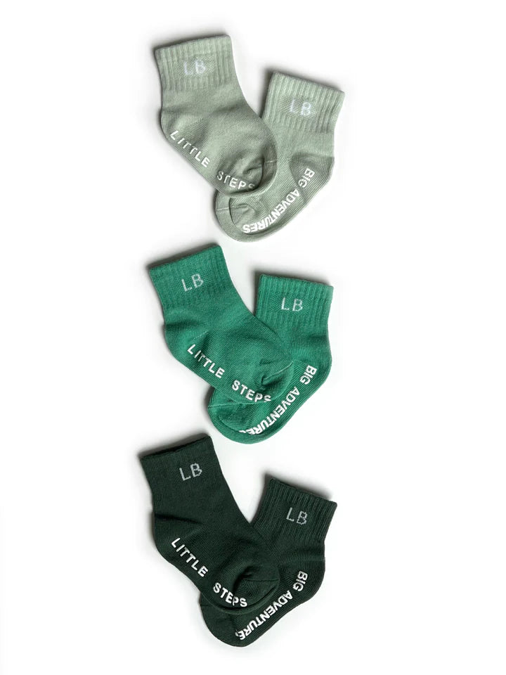 Little Bipsy Sock Pack - Kiwi