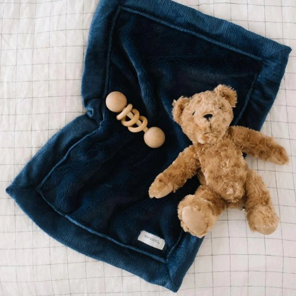 Saranoni Lush Mini Blanket - Navy